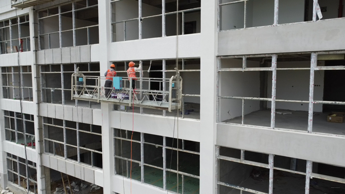 高端仿石漆，就選科創美——安全先行 高空作業防護指南