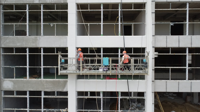 高端仿石漆，就選科創美——安全先行 高空作業防護指南