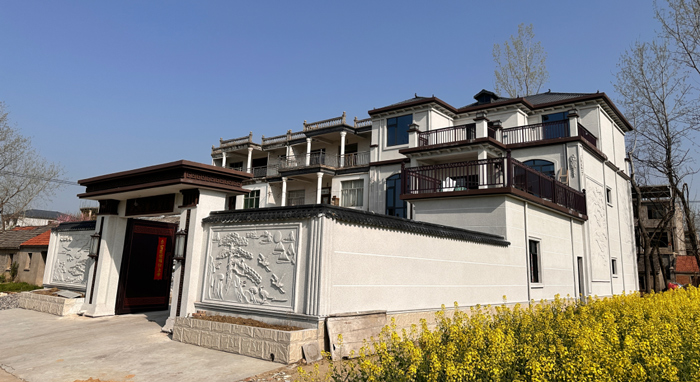 科創美仿石漆，點亮鄉村之美