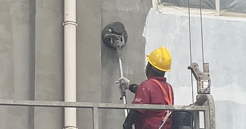 外墻基層打磨