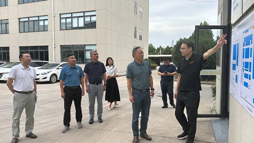 中建材地坪產(chǎn)業(yè)分會(huì)秘書長(zhǎng)一行到訪科創(chuàng)美