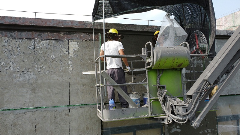 廠房外墻施工