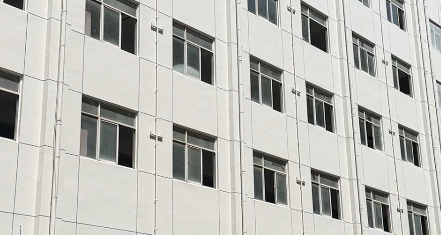 真石漆廠房外墻案例