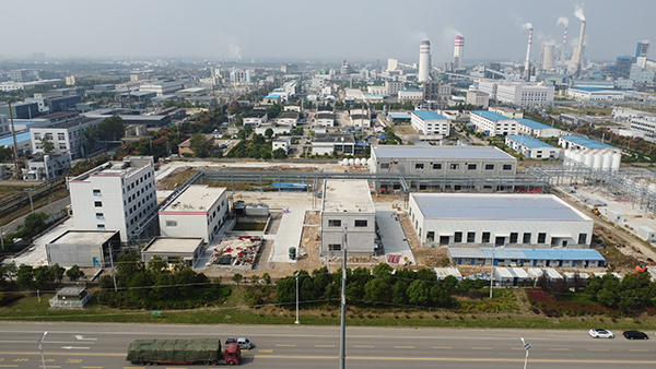 滁州成昱化學(xué)有限公司廠區(qū)外墻涂裝項(xiàng)目