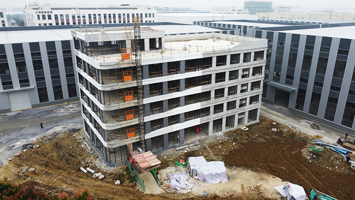 易事特新能源合肥有限公司廠區(qū)外墻涂裝項目