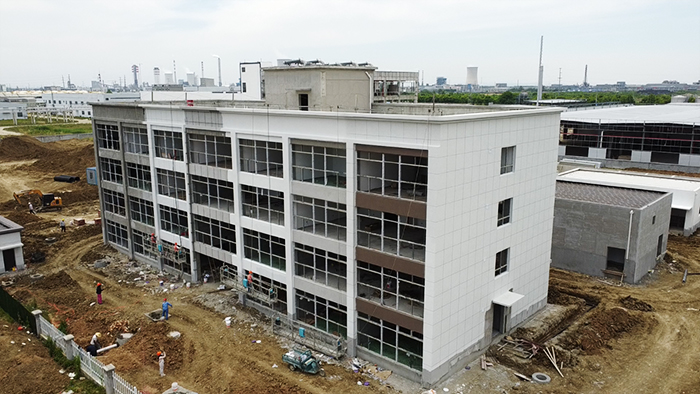 滁州東涂化學有限公司廠區外墻涂裝項目