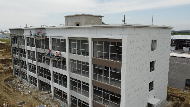 新建廠房外墻施工前